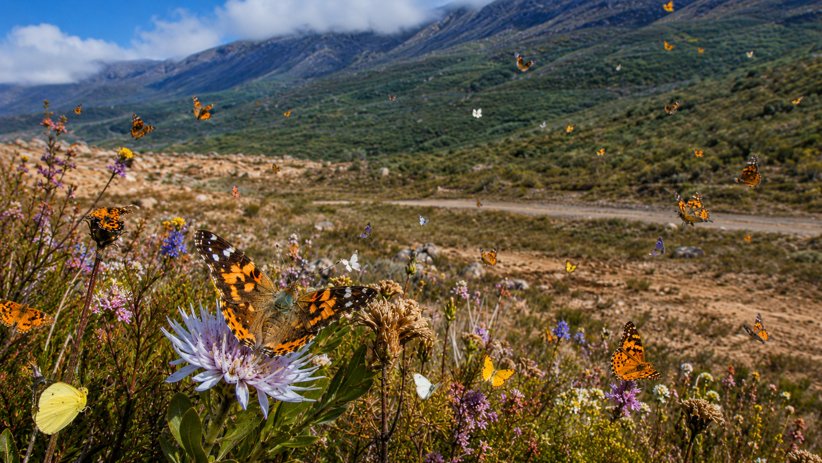 Butterflies Are Redrawing
