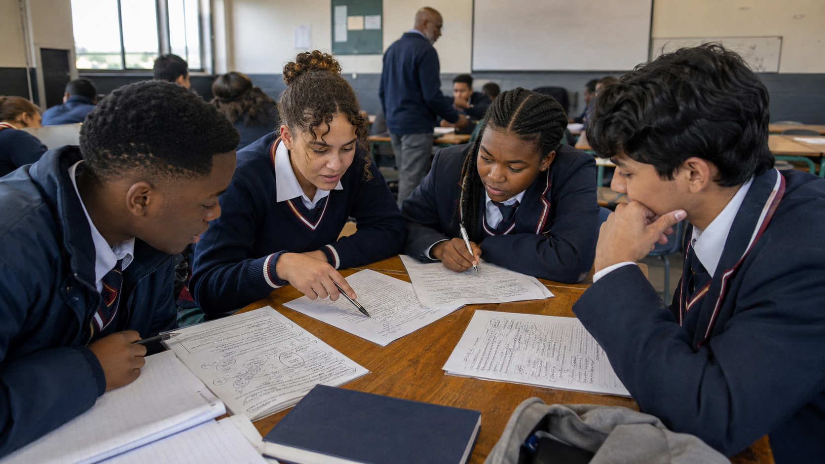 The Case for Letting Students Struggle First Collaborative Classroom Study Session