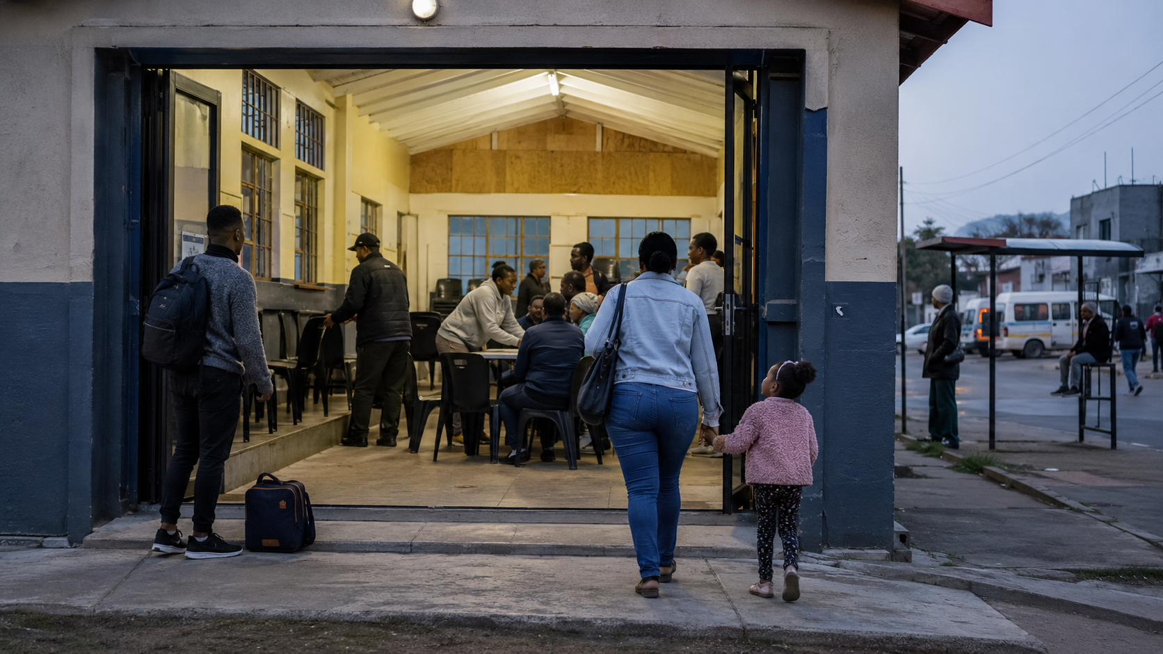 The People Who May Benefit Most From Community Groups Join Them Least Community Gathering at Dusk
