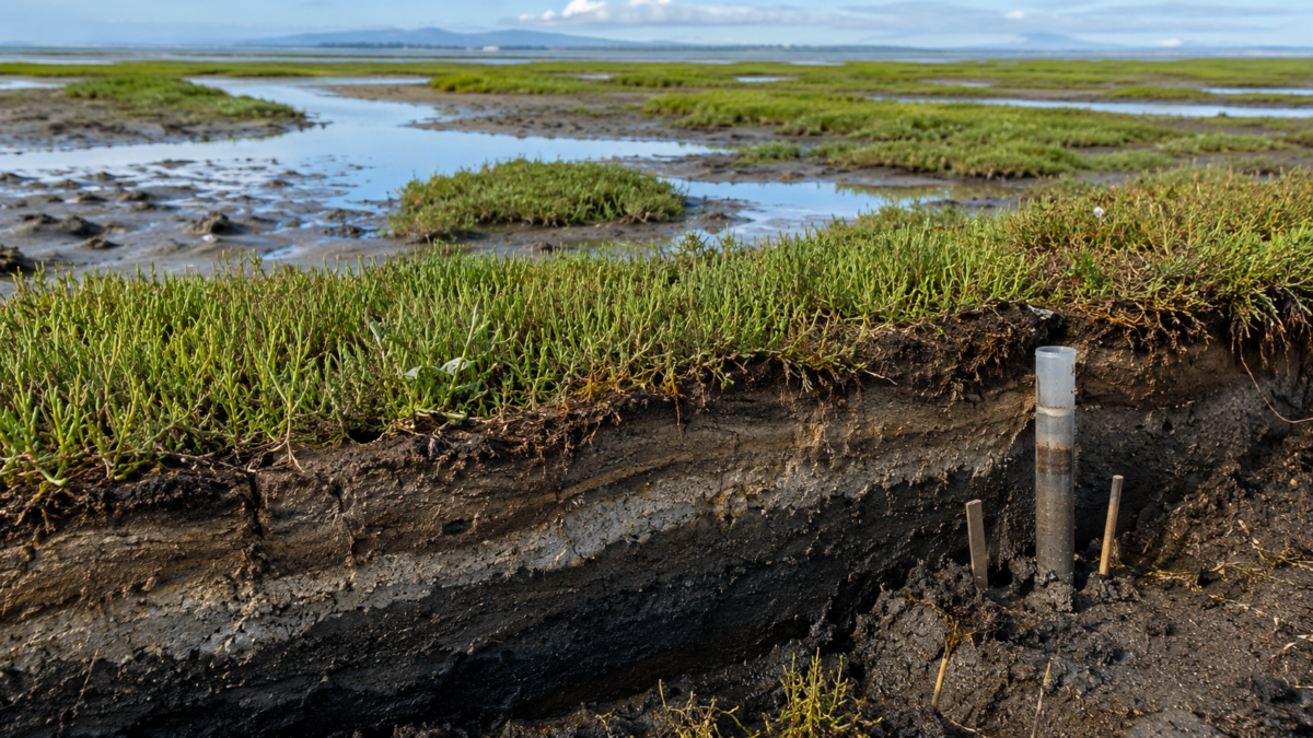 A Restored Wetland Stored More Carbon Than Standard Estimates Suggested carbon wetlands