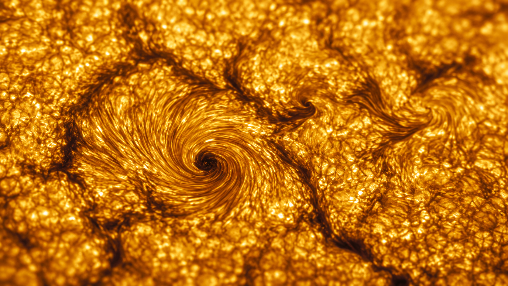 Scientists Have Seen Tiny Whirlpools on the Sun for the First Time sunn wormhole