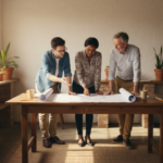 Seven in Ten South African SME Workers Fell Into Middle Need-Satisfaction Group Three colleagues collaborating in a South African small-business workplace